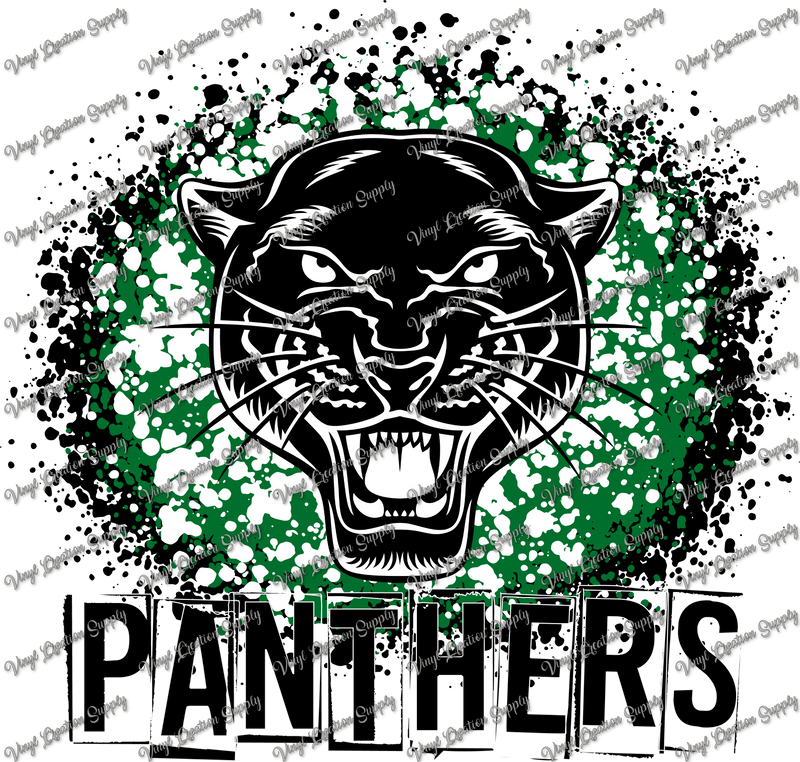 KP Panthers Paint Splatter
