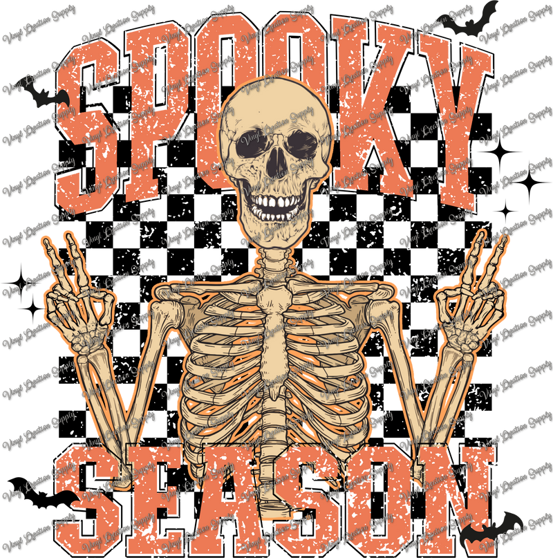 Spooky Season Skeleton