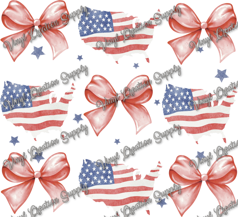 USA Bow Collage