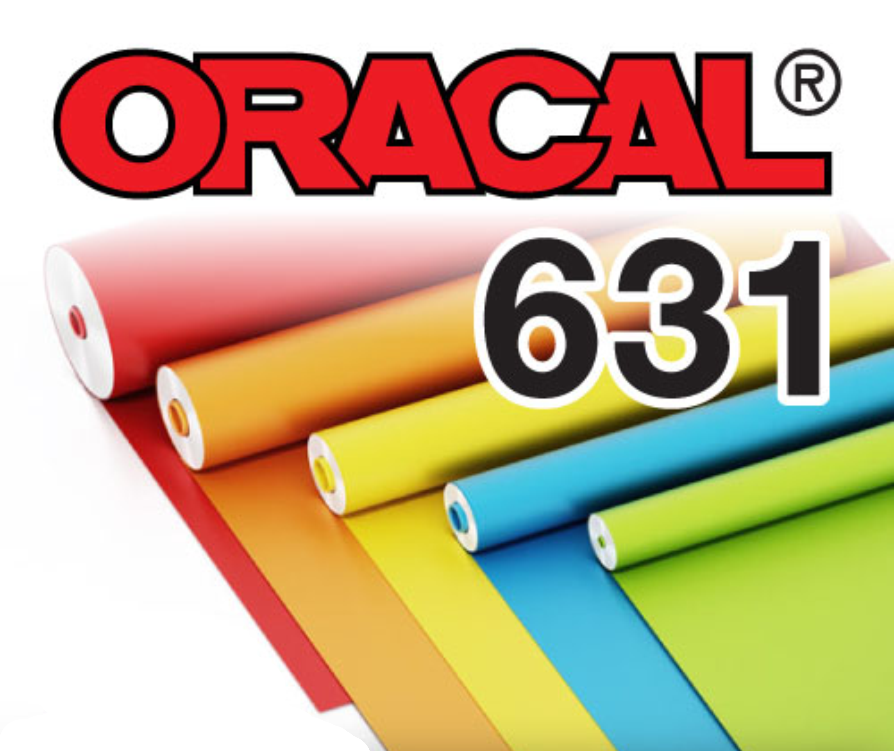 Matte Black Vinyl Rolls | Oracal 631 Removable Wall & Craft Vinyl