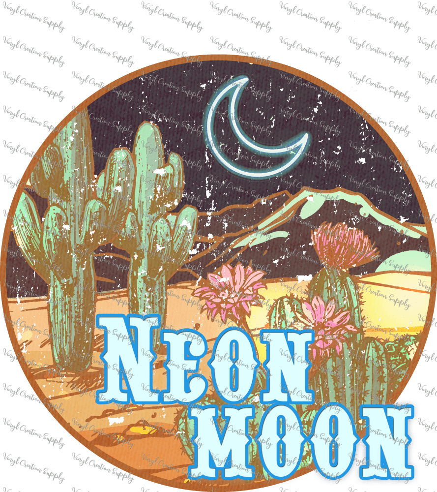 Neon Moon Vinyl Creation Supply