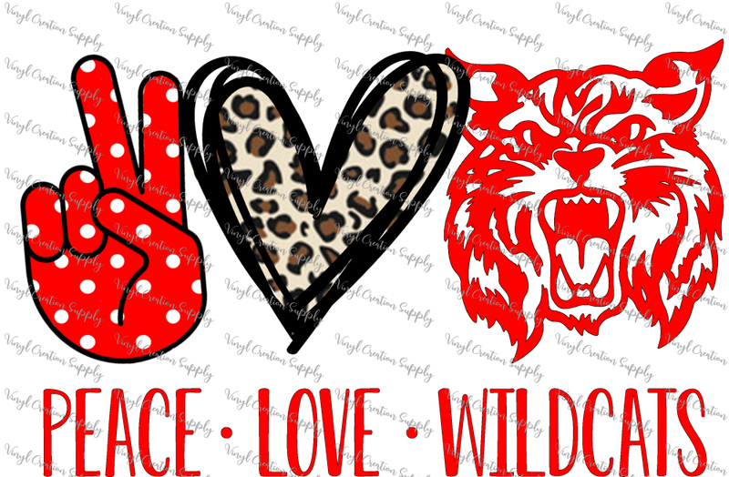 Peace Love Wildcats 2