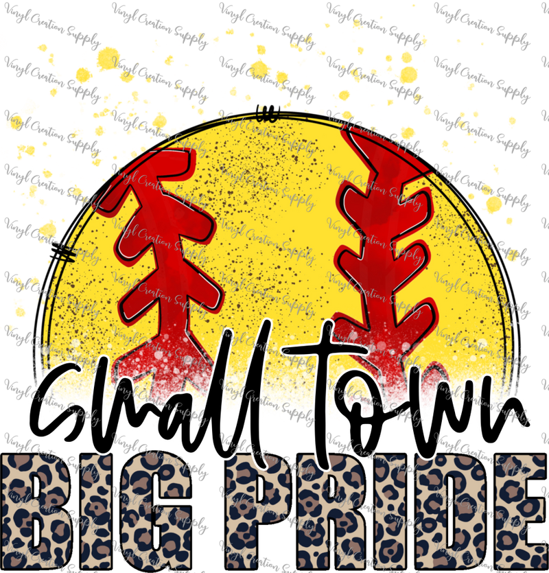 Small Town Big Pride Softball