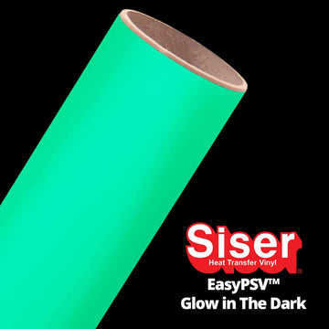 Siser Easypsv Glow in the Dark / 12 X 13.5 / Permanent Adhesive
