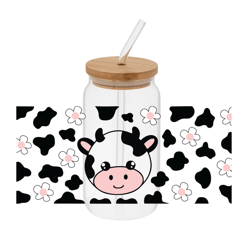 Cow Face No Bow– Printed Wrap - Vinyl Creation Supply