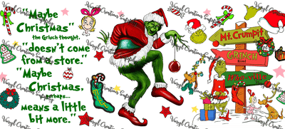 Grinchy 11– Printed Wrap - Vinyl Creation Supply