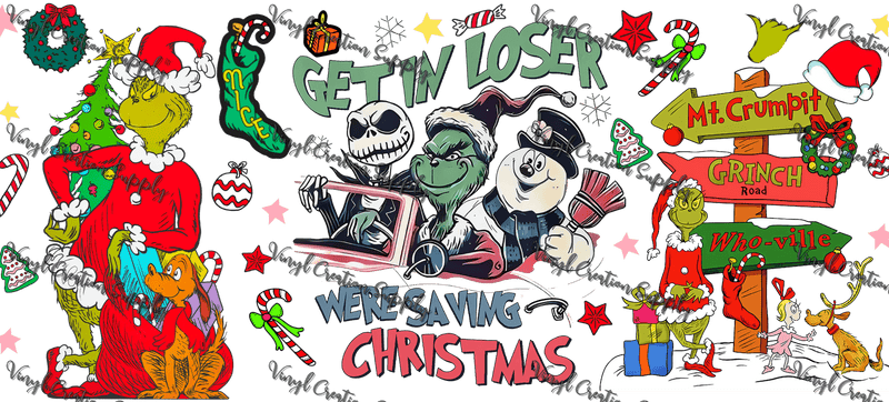 Grinch - 7 – Printed Wrap - Vinyl Creation Supply