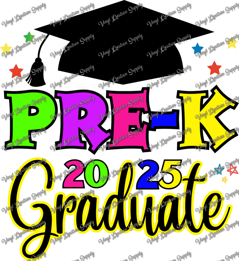 2025 Pre K Graduate - Vinyl Creation Supply
