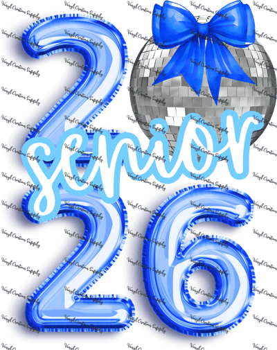 2026 Senior Blue - Vinyl Creation Supply