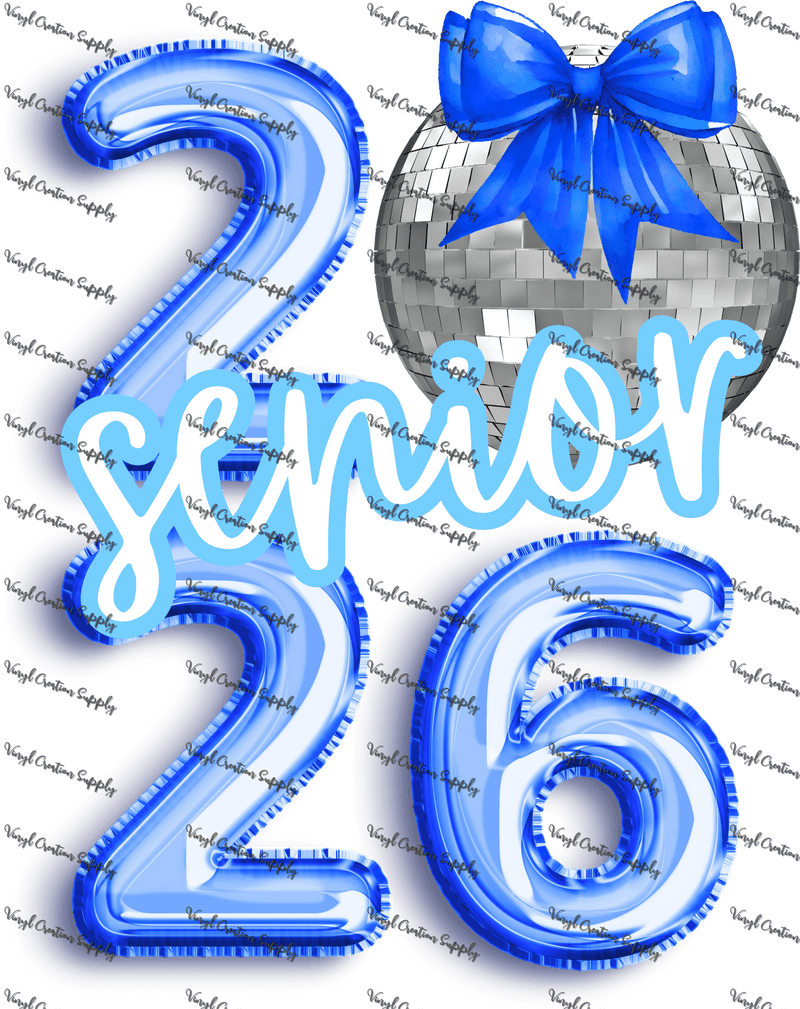 2026 Senior Blue - Vinyl Creation Supply