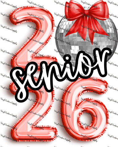 2026 Senior Red - Vinyl Creation Supply