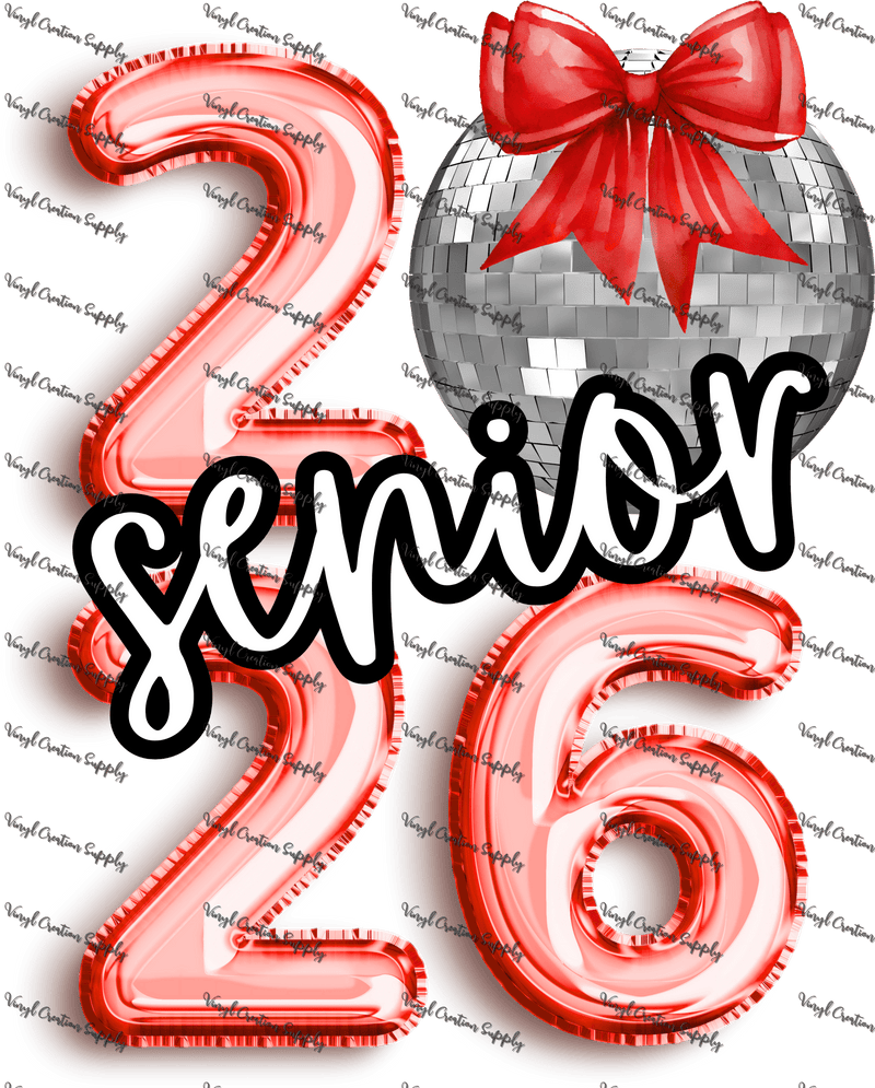 2026 Senior Red - Vinyl Creation Supply