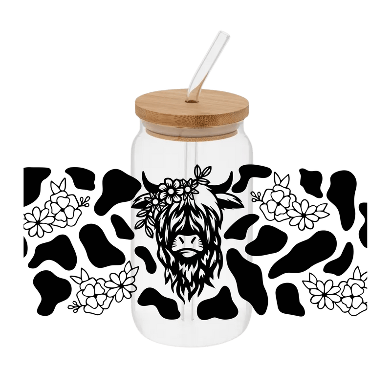 Male Bull– Printed Libby Wrap (9.5" x 4.3" UV DTF) - Vinyl Creation Supply