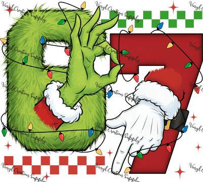 6 7 Hands Christmas - Vinyl Creation Supply