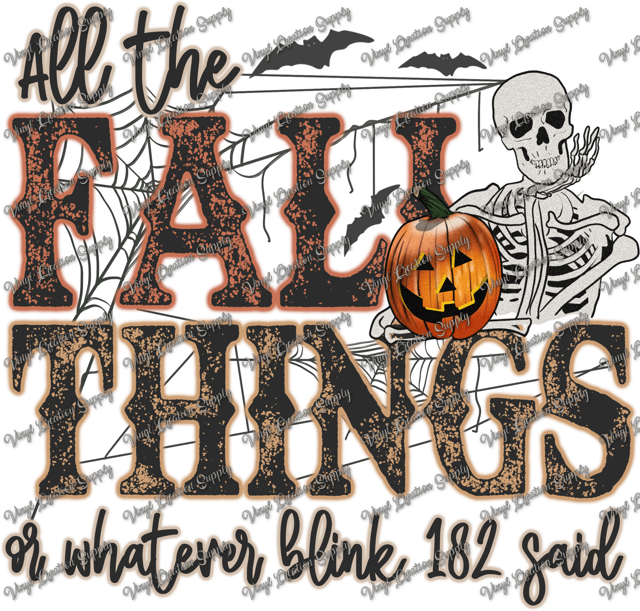 Fall Thingas All The Fall Things – Vinyl Creation Supply