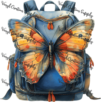 Backpack Butterfly - Vinyl Creation Supply