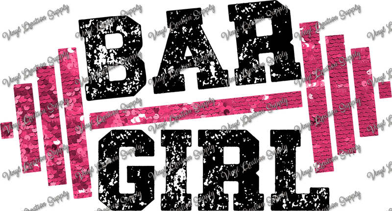 Bar - Girl - Vinyl Creation Supply