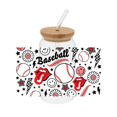 Baseball Tongue– Printed Wrap - Vinyl Creation Supply