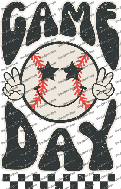 Baseball Peace Grunge