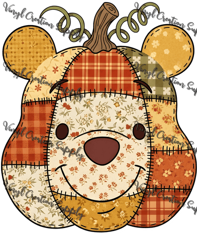Bear Pumpkin - Vinyl Creation Supply