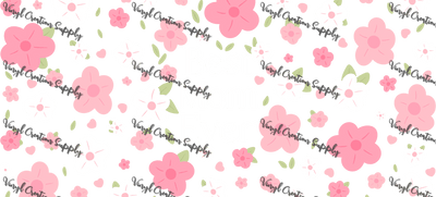 Best Mom Ever Floral – Printed Libby Wrap (9.5" x 4.3" UV DTF) - Vinyl Creation Supply