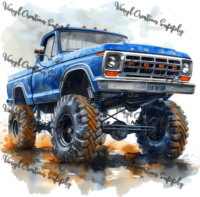 Big Tire Truck 3 - Vinyl Creation Supply