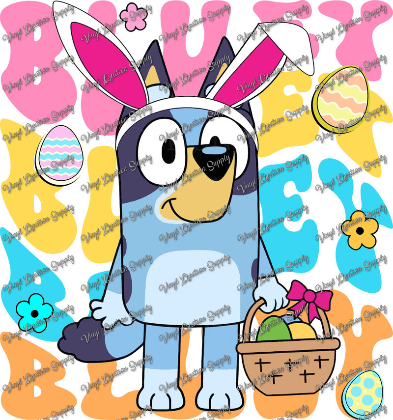 Easter Bunny Bluey