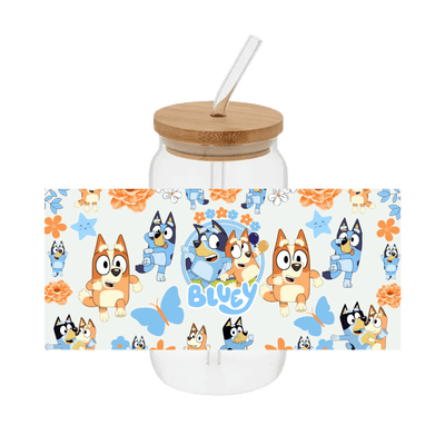 Bluey With Background – Printed Wrap - Vinyl Creation Supply