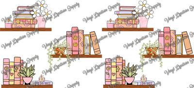 Bookshelf – Printed Wrap - Vinyl Creation Supply