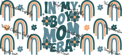 Boy Mom Era Wrap– Printed Libby Wrap (9.5" x 4.3" UV DTF) - Vinyl Creation Supply