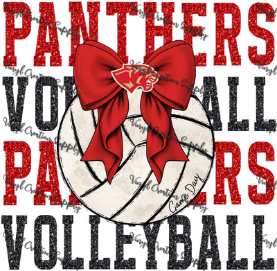 CC Panthers Volleyball 1 - Vinyl Creation Supply