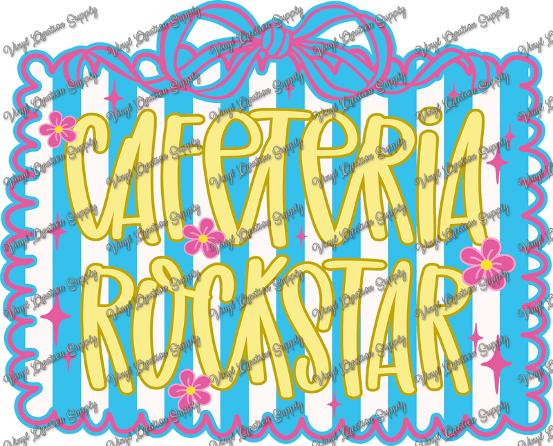 Cafeteria Rockstar 2 - Vinyl Creation Supply