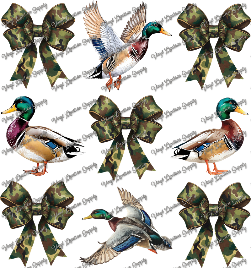 Camo Duck Collage