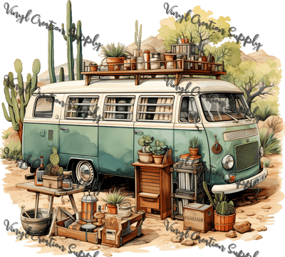 Camping Van 2 - Vinyl Creation Supply