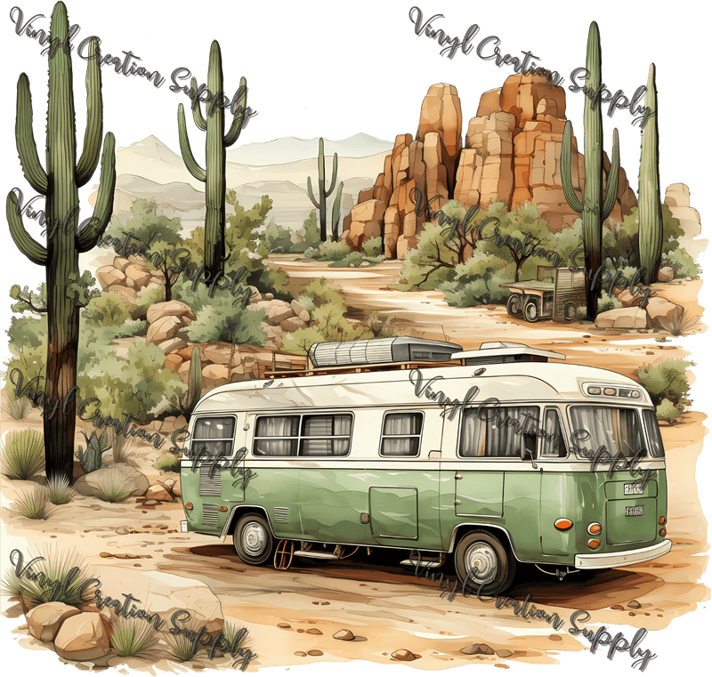 Camping Van 5 - Vinyl Creation Supply