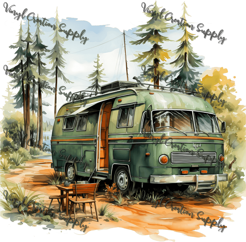 Camping Van 6 - Vinyl Creation Supply