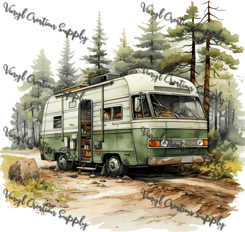 Camping Van 7 - Vinyl Creation Supply
