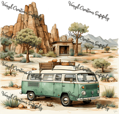 Camping Van 9 - Vinyl Creation Supply