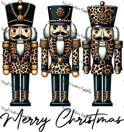 Cheetah Nutcrackers - Vinyl Creation Supply