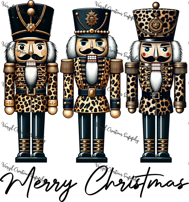 Cheetah Nutcrackers - Vinyl Creation Supply
