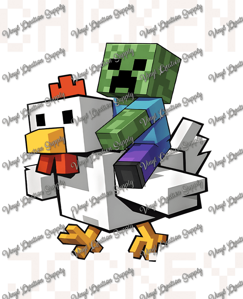 Chicken Jockey 10 - Vinyl Creation Supply