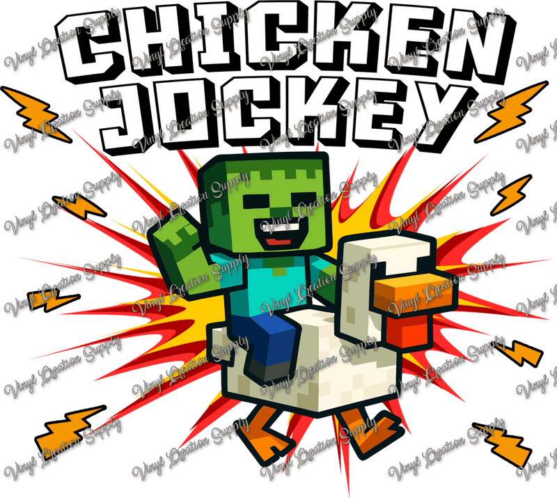 Chicken Jockey 1 - Vinyl Creation Supply
