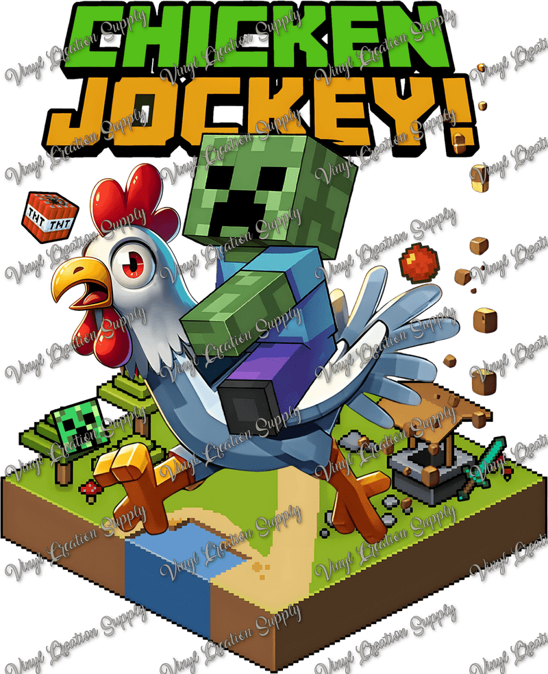 Chicken Jockey 3 - Vinyl Creation Supply