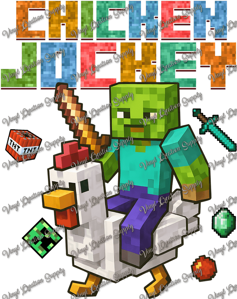 Chicken Jockey 4 - Vinyl Creation Supply