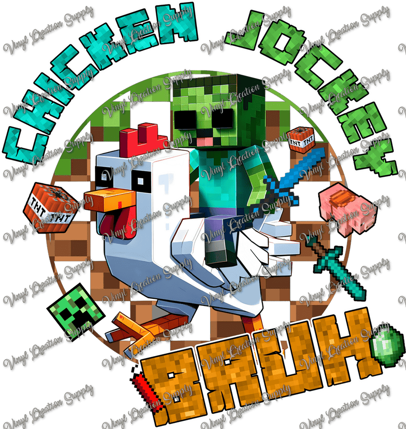 Chicken Jockey 9 - Vinyl Creation Supply
