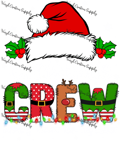 Christmas Crew 1 - Vinyl Creation Supply