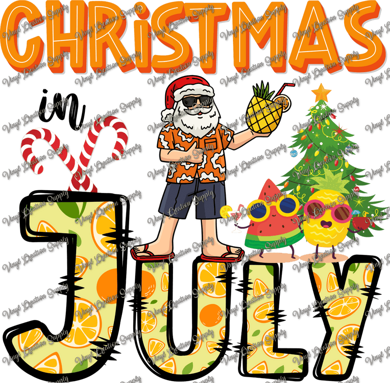 Christmas in July 7 - Vinyl Creation Supply