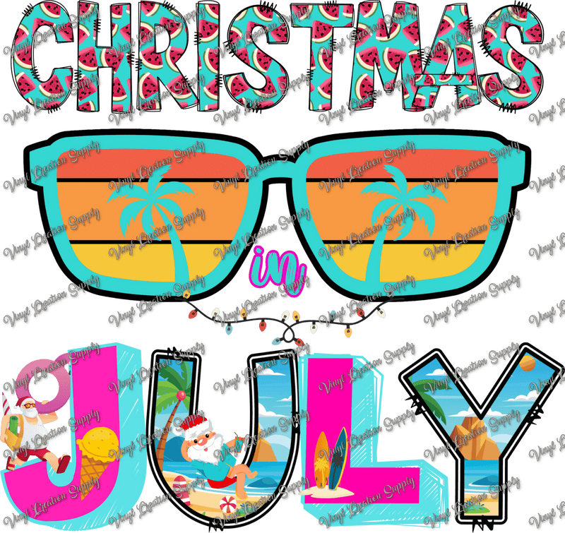 Christmas in July 8 - Vinyl Creation Supply