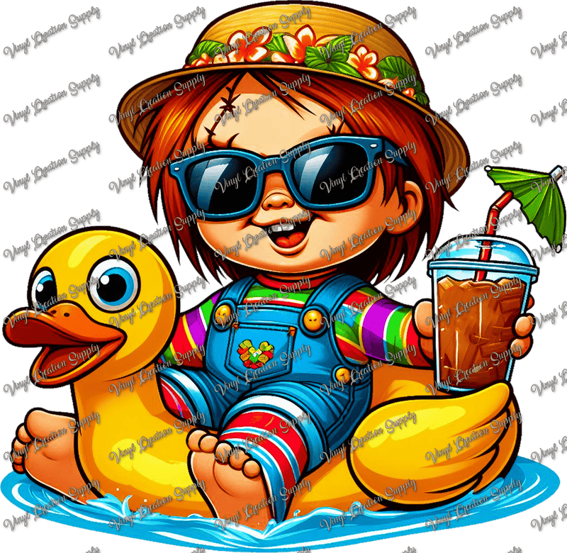 Chucky Summer Duck - Vinyl Creation Supply