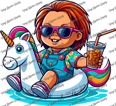 Chucky Summer Unicorn - Vinyl Creation Supply
